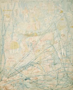No.3713 1864年の「ソンジ・デ・ラ・ファンタジー」（カードにインクとインク） 作： Richard Dadd
